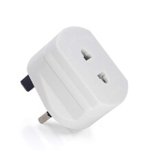 Scheerapparaatadapterstekker, UK-opladeradapter, 2-pins naar 3-pins EU/US naar UK-stekkeradapter
