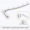 Perchero plegable de pared, perchas de acero inoxidable con brazo giratorio para dormitorio y baño. 2