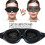 3D UltraSoft Ihoystävälliset Silmänaamarit, Silmät 3