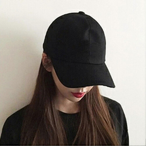 Casual Unisex Καπέλο Μπέιζμπολ Πλυμένο Μονόχρωμο Καλοκαιρινό Καπέλο Ηλίου για Γυν 2