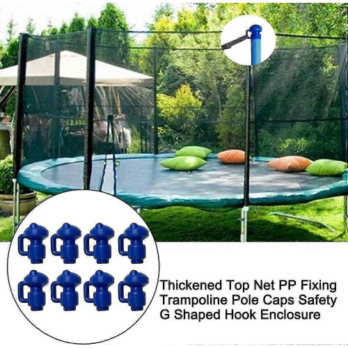 Protective End Caps Trampoline End Caps 6pcs Post Caps   28 MM,Particularly Sturdy Weatherproof End Caps 2