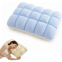 Marshmallow Pillow Cooling Marshmallow Puff Pillow, Down Alternative, Fluffy Breathable Bed Pillow For Side, Back, And Stomach Sleepers