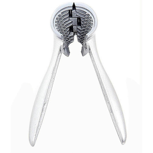 1Pcs Nutcracker with Non-slip Handle, Walnut Cracker Plier Splash-Proof Design, Handheld Nut Shell Breakers for Nut