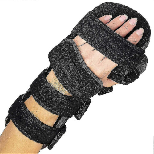 Stroke Hand Splint- Soft Resting Hand Splint For Flexion Contractures, Comfortably Stretch And Rest Hands For Long Term Ease With Functional 2