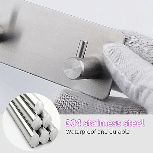 Towel Hook, Simple Bath Towel Holder, Bathroom Hook, Hand Towel Hanger Wall Mount 2