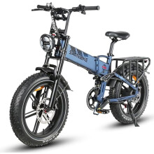 Elektrische Fiets - SAMEBIKE - RS-A02-IT-BU - 48V 17Ah - Vouwbaar - Banden 20 x 4,0 inch
