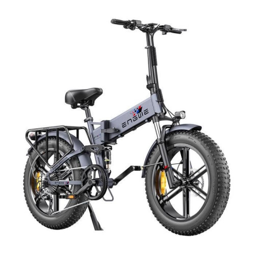ENGWE Bicicleta elétrica dobrável ENGWE ENGINE Pro MTB 20 * 4 polegadas - bateria 48V 16Ah - motor 750W - suspensão total