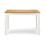 Coxmoor Rectangular Dining Table - Ivory & Oak 3