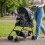 Jirox Pet Stroller Eco & Raincover, Maximum Load 15kg 2