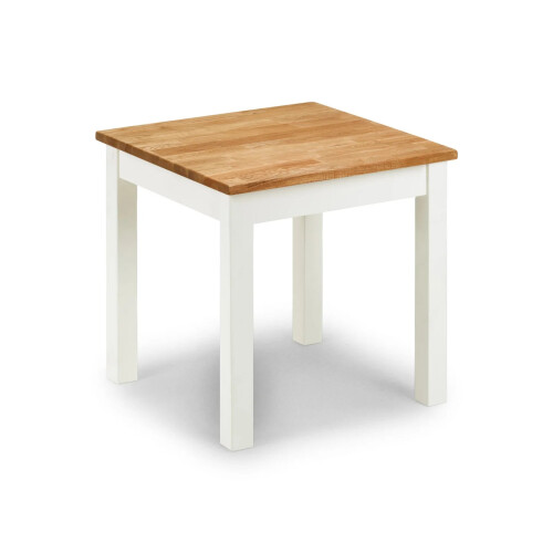 Coxmoor Lamp Table - Ivory & Oak 1