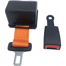 Universele oprolbare veiligheidsgordel voor heftrucks, tractoren, grasmaaiers, buggy's en golfkarretjes, 78 inch oranje gordel met D