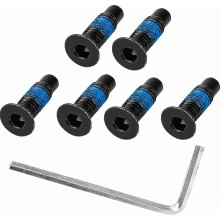 Set van 6 vervangingsschroeven met schroevendraaier voor de voorkop van een elektrische scooter, geschikt voor M365 Pro2, 1S, Mi3, Ninebot M