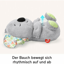 Schlafender Koala als Babyspielzeug mit sanfter Musik, Licht und rhythmischen Atembewegungen, kuscheliges Nachtlicht für Neugeborene ab 0 Ja
