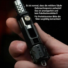 Metallener Fidget Slider, zweistufiger mechanischer Stresswürfel mit 5-stufigem Klickmechanismus, Antistress-Spielzeug für ADHS und Autismus