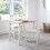 Set Of 2 Coxmoor Dining Chairs - Ivory 1