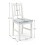 Set Of 2 Coxmoor Dining Chairs - Ivory 3