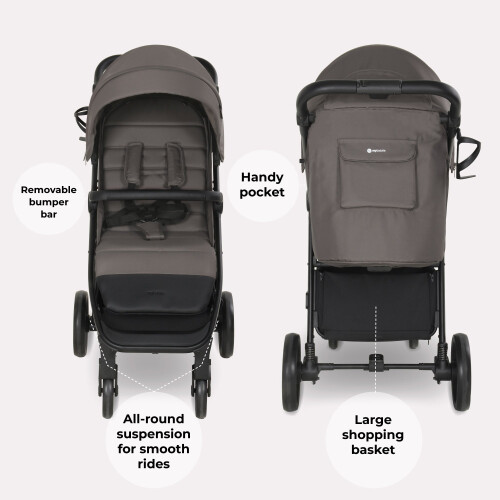 My Babiie MB160 Plus Pushchair - Cookie 1