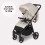 My Babiie MB160 Plus Pushchair - Oatmeal 3