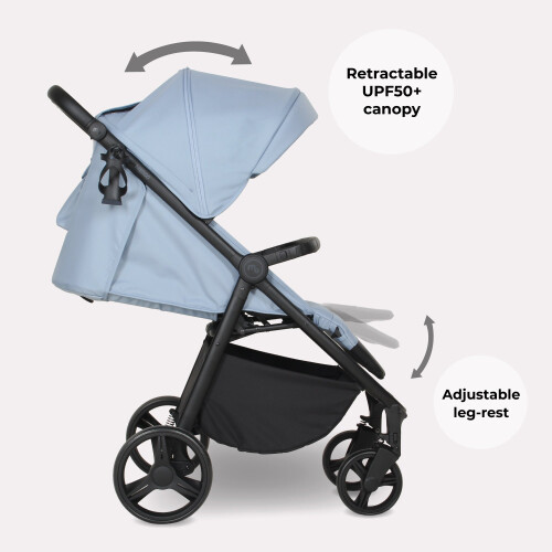 My Babiie MB160 Plus Pushchair - Blue 2