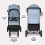 My Babiie MB160 Plus Pushchair - Blue 6