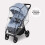 My Babiie MB160 Plus Pushchair - Blue 7