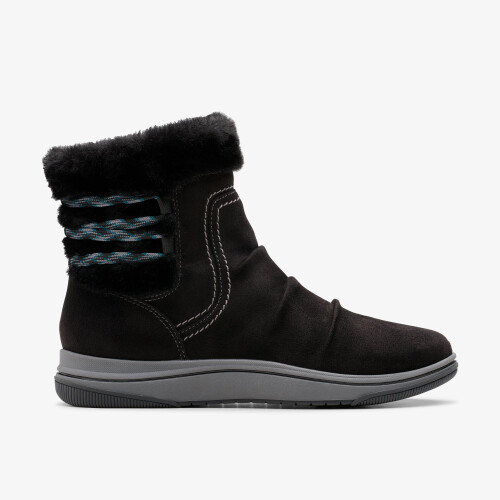 Clarks (Standard, 6.5 (Adults')) Brinkley Cozy Black