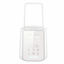 Bottle Warmer, Fast Milk Warmer with Timer, 6-in-1 Baby Bottle Warmer with Digital Display for Night Feeding and Sterili