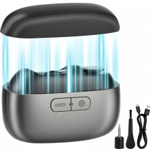 3-in-1 Electric Nail Clippers, Automatic Nail Trimmer with Trim, Grinding and LED Light for Adults, Seniors, Children an