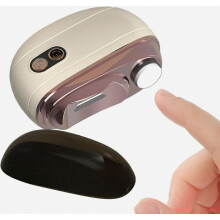 Electric Nail Clippers for Toenails, Automatic 4-in-1 Trimmer for Seniors, Men, Women and Children, 2 Speeds, Quiet, Saf