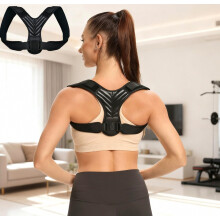 Posture Corrector for Men and Women, Adjustable Back Brace with Comfortable Fit for Daily Wear