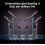 2.4GHz Wireless Microphone System, Transmitter and Receiver with 4 Channels, Plug-On XLR Adapter for Dynamic and Condens 5