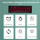 6-Digit Competition Timer with Stopwatch Button, Fitness Interval Training Timer, LED Digital Wall Clock for Gym, Games 2