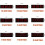 6-Digit Competition Timer with Stopwatch Button, Fitness Interval Training Timer, LED Digital Wall Clock for Gym, Games 4