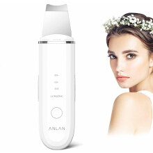 Ultrasonic Skin Scrubber, Pore Cleanser and Facial Exfoliator for Deep Cleansing, Acne Removal and Daily Skincare
