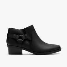 (Wide, 4.5 (Adults')) Danyelle Gema Black Oily Lea
