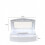 Tray Manicure Disinfection Box for Beauty Salon, Durable Sterilizing Storage Case for Tools 2