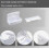 Tray Manicure Disinfection Box for Beauty Salon, Durable Sterilizing Storage Case for Tools 4