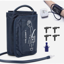 Upper Arm Blood Pressure Cuff 22-42 cm with 6 Adapters, Replacement Cuff for Most Monitors, Easy to Replace, Durable and