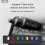 Wireless XLR Microphone Transmitter and Receiver, UHF Audio System for Dynamic Microphones and PA Mixer 4