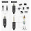 2.4GHz Wireless Microphone System, Transmitter and Receiver with 4 Channels, Plug-On XLR Adapter for Dynamic and Condens 3
