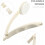 Back Creaming Aid with Long Handle, Lotion Applicator with 3 Interchangeable Heads for Smooth Application 5