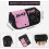 Double Layer Pencil Case with Hinged Lid, Large Capacity, Closure, Suitable for Students, Office and Makeup Use 2