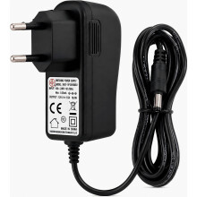 Alimentatore 12V 1.5A per lettore DVD portatile, adattatore CA con spina UE 100-240V a CC 12V 18W, spina rotonda 4,0 x 1,7 mm, 1,5 m C