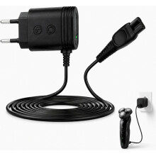 Caricabatterie per rasoio da 15 V per la serie Philips Norelco HQ8505, compatibile con QP6520, QP6510, QP6620, MG5750, MG7790, 1 m di potenz
