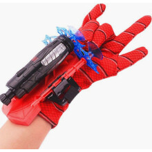 Guanto da ragno per lanciare ragnatele per bambini e adulti, lanciatore di frecce con ventose, costume da supereroe dei fumetti per H