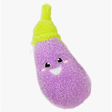 Brinquedo interativo de pelúcia com catnip e apito para gatos e gatinhos de interior.
