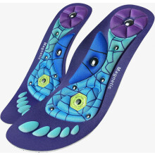 Palmilhas magnéticas originais para homens e mulheres, palmilhas de acupressão para alívio da dor, suporte para fascite plantar, reflexologi