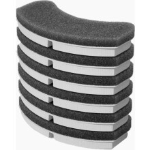 Filtro de carbono de três camadas para bebedouro de gato, filtro de reposição para gatos, filtragem de água limpa para bebedouro de animais