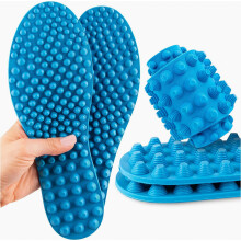 Palmilhas de massagem com acupressão, palmilhas de reflexologia para calçados, ajudam a melhorar a circulação e aliviar dores nos pés, taman