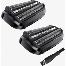 Kit com 2 cabeças de reposição para barbeadores elétricos das séries 5 e 6, compatíveis com os modelos 5020cs, 5018s, 5035s, 5049cs, 5050cs,